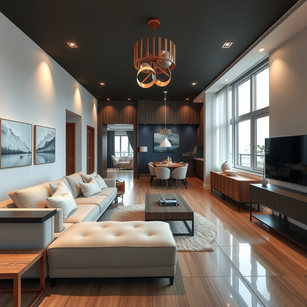 Complete home renovation showing transformed interior with modern design, updated systems, and quality finishes throughout residential property in Azerbaijan